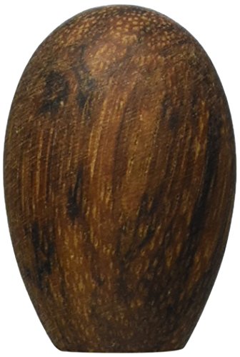 e+m Think Big Pencil Sharpener, Zebrano Natural Wood (2887-55)