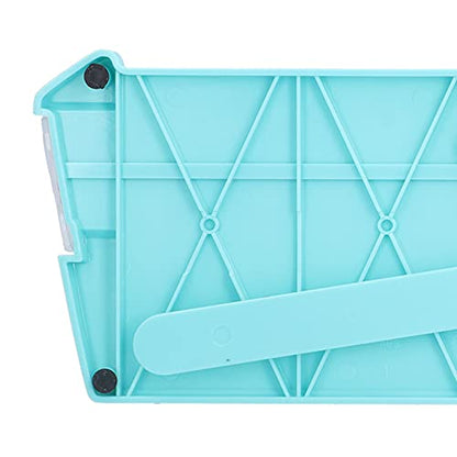 GLOGLOW School Supplies Mini Portable Paper Cutter with Transparent Scale and Replaceable Head for Accurate Cutting of 10 Pages A4 Compact Paper Trimmer Nan (13930 Mint Green) - color: 13930 Mint Green