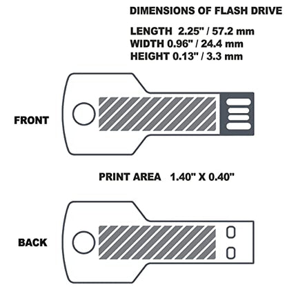 JBOS 32GB USB 3.0 Flash Drive,Key Shaped USB Drive with Laser Engraved Inspirational Quote, High-Speed Data Storage Memory Stick for Work, Study, Office, Gifts & Daily Use - size: 32GB-3.0