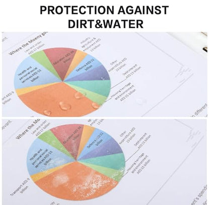 Sheet Protectors, PANDRI 700 Pack Clear Heavy Duty Plastic Page Protectors Sheet Reinforced 11-Hole Fit for 3 Ring Binder Fits Standard 8.5 x 11 Paper, 9.25 x 11.25 Top Loaded, Excluding Acid - size: 700 PACK