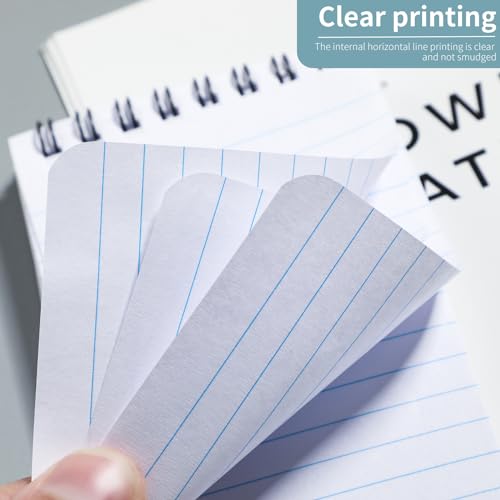 QiCheng Pocket Notebook Mini Notepad Small Spiral Notebooks 3X5Inch | functionality PortabilityPortability convenience - size: 12-1