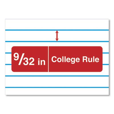Universal Composition Book, College Rule, 9 3/4 x 7 1/2, White, 100 Sheets (UNV20940)