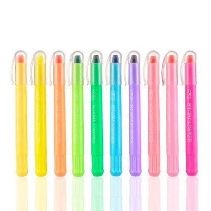 konket- Bible Highlighters No Bleed, Gel Highlighters, Bible Markers for Nurse Study Journaling Supplies Pack of 10