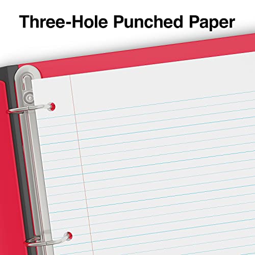 STAPLES College Ruled Filler Paper, 8” x 10.5”, 120 Sheets/Pack - style: 120 Pack
