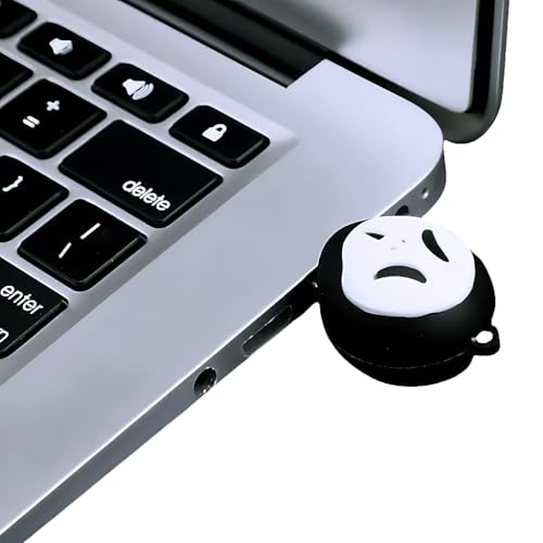 128GB USB 3.0 Flash Drive Cartoon Novelty Halloween Ghost Memory Stick Silicone Rubber Pendrive - color: Ghost, size: 128GB 3.0