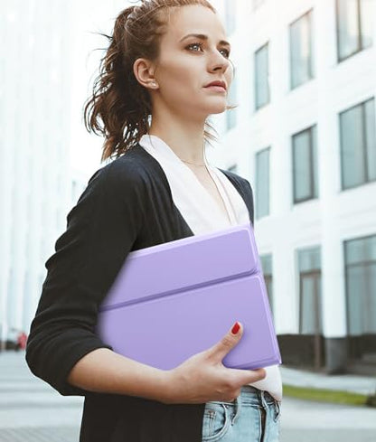 Hamile for iPad 11th 10th Generation Case with Keyboard - 7 Colors Backlit Wireless Detachable Folio Keyboard Cover with Pencil Holder for iPad 11-inch A16 2025 10th Gen 10.9 Inch 2022 (Purple) - color: Purple