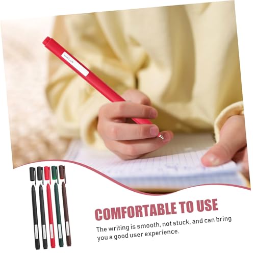 Gadpiparty 5pcs Multi-function Gel Pens Set Fast-drying Smooth Writing Pens for Students and Home Use for Journaling Note Taking and Art Projects