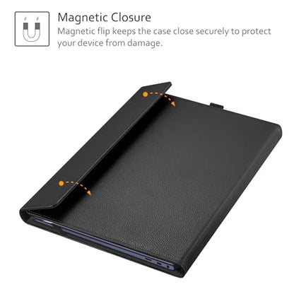 Fintie Sleeve Case Cover for 15.6" Samsung Chromebook Plus XE550XGAA / Samsung Galaxy Book4 360 NP960XGK / Book3 360 NP750QFG / Book2 Pro 360 NP950QED / Book2 Pro NP950XED, Black - color: Black