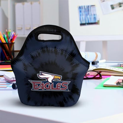 Campus Lab Texas A&M University Tie-Dye Soft Neoprene Lunch Bag, Insulated - color: A&M–Texarkana Eagles
