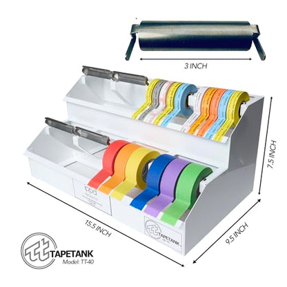 Industrial Multi-Roll Tape Dispenser (TT-40)
