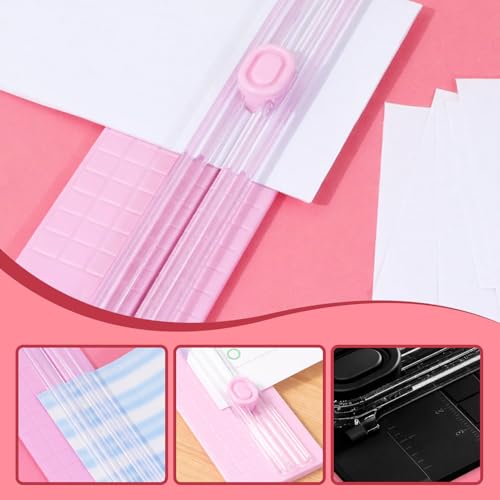 A3 Small Paper Trimmer, Portable Paper Cutter for Label, Origami, Card, Photo, Cardstock, and Craft Project, Black - color: Black