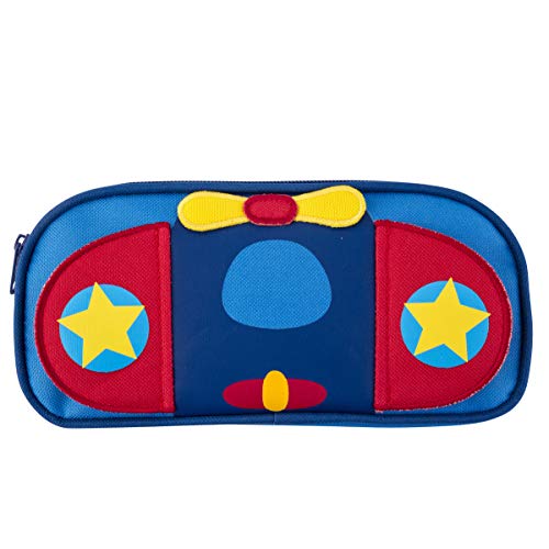 Stephen Joseph Pencil Pouches - Back to School Supplies for Kids - color: Airplane