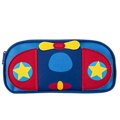 Stephen Joseph Pencil Pouches - Back to School Supplies for Kids - color: Airplane