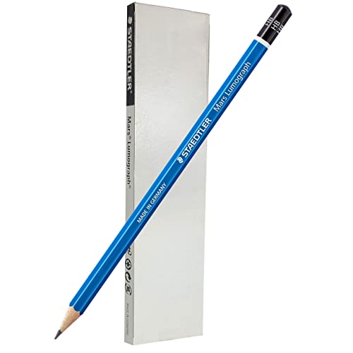 STAEDTLER Mars Lumograph HB Graphite Art Drawing Pencil, 6 Pencils - style: HB