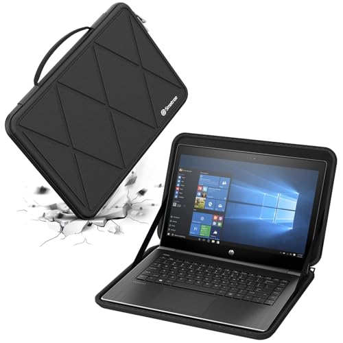 Smatree Hard EVA Protective Sleeve Case Compatible for 13.3 inch HP Elite x360 830 G11 2-in-1 Notebook PC, for HP Envy X360 13, for EliteBook 830 G11/G10/G9/EliteBook 835 Laptop Sleeve (X8032T) - color: X Series-Black, size: For 13.3 inch HP Elite/Envy X3