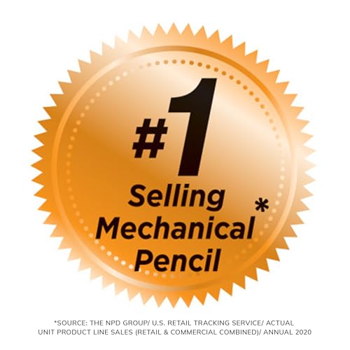 BIC Xtra-Smooth Mechanical Pencils with Erasers, Medium Point (0.7mm), 5-Count Pack, Bulk Mechanical Pencils for School or Office Supplies - size: 5 Count (Pack of 1), style: Medium
