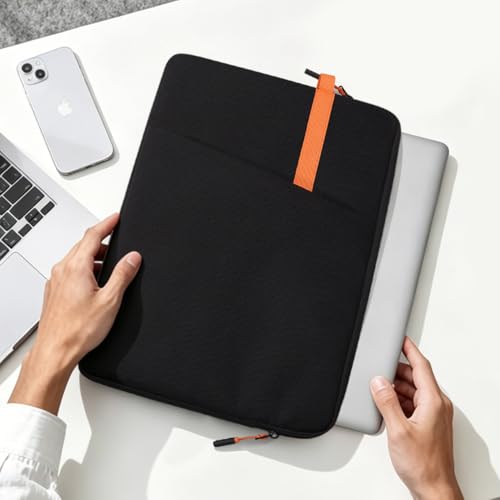NIDOO Laptop Sleeve 14 inch Laptop Case for Lenovo ThinkPad X1 Carbon Yoga / 14" ThinkPad T14 E14 L14 / 14" Dell Latitude 5450 7455/14" MacBook Pro M5 Pro MAX 2026/ ASUS HP Acer Computer Carrying Bag - color: Black, size: 14 Inch