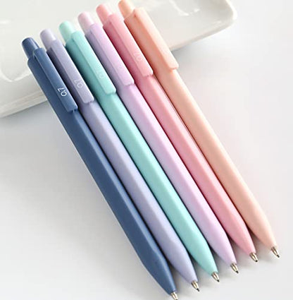 Solid Colors Mechanical Pencils 0.7mm Triangle Shape Automatic Pencil for Writing Office School Supplies Gift Pack of 6 pcs - style: 0.7mm
