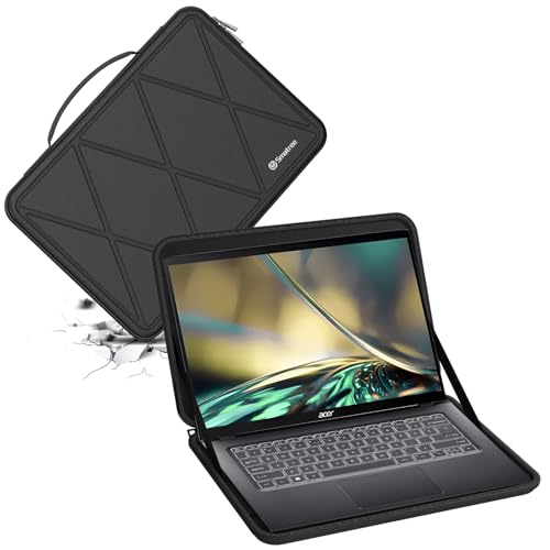 Smatree Hard EVA Protective Case for 14 inch Acer Swift 5 SF514-56T-797T | Compatible for 14 inch Acer Swift 5 SF514-56T-797T, for Acer Swift 14 SF14-71T-74RF, for 14 inch LG gram 2 in 1 (X8038T) - color: X Series-Black, size: For 14 inch Acer Swift 5 SF5