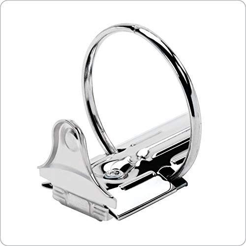 Cardinal Economy 3 Ring Binder, 1 Inch, Presentation View, Black, Holds 225 Sheets, Nonstick, PVC Free, Binders (79512), 4 Count(Pack of 2) - size: 1-Inch (Pack of 2)