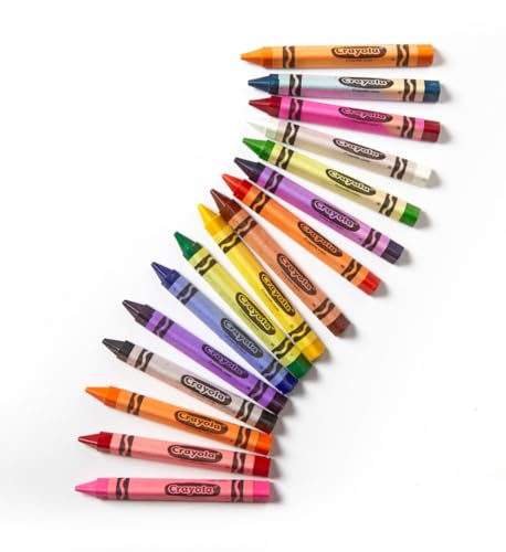 Crayola Triangular Crayon Classpack, 16 Assorted Toddler Crayons, Anti Roll, Bulk School Classroom Essentials, Preschool & Kindergarten Must Haves, 256 Count, (Pack of 2) - size: 256 Count (Pack of 2)