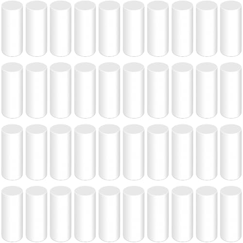 40 Pcs White Refill Erasers for Propelling Pencils, Universal Traceless Eraser Replacement, Mechanical Pencil Eraser Refills for Office, Notebook - color: White,40pcs,11.5x4.3mm