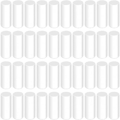 40 Pcs White Refill Erasers for Propelling Pencils, Universal Traceless Eraser Replacement, Mechanical Pencil Eraser Refills for Office, Notebook - color: White,40pcs,11.5x4.3mm