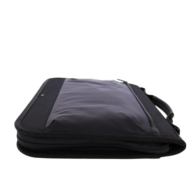 Brenthaven Tred Carry Folio Work-in Case Fits 11 inch Laptops, MacBook and Chromebooks - Durable, Lightweight, Slim and Secure Protection for College, School, Office, Business or Personal Use - Black