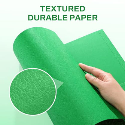 SUNEE Folders with Pockets(25 Pack, Green), 2 Pocket Folders Fit Letter Size Paper, Paper File Folder for School Office Home Business - color: Green, style: 25-Pack