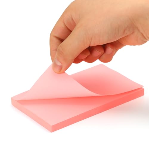 960 Sheets 3 in x 5 in Large Sticky Notes, 76 x 127 mm 6 Pads Assorted Self-Stick Pads for Notebook,Office,School and Home,80 Sheets/Pad (12 Pads Brillant) - style: 12 Pads Brillant