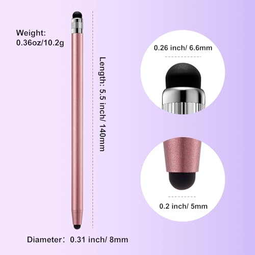 ChaoQ Stylus Pen for Touchscreen, 9pcs High Sensitivity and Precision Stylus Pen for iPad iPhone Android and All Touch Screens - color: 9 Mix Color