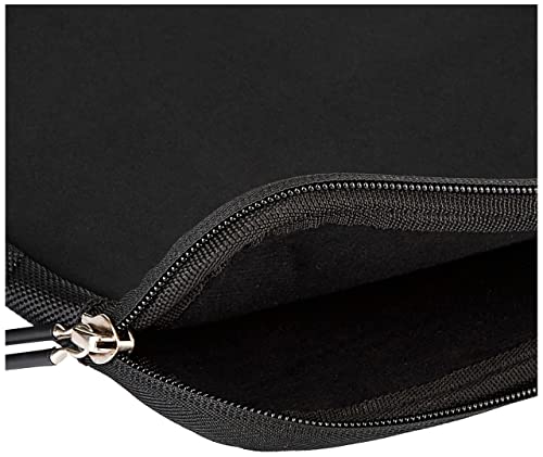 Amazon Basics 11.6 inch Laptop Sleeve, Protective Case with Zipper - Black - size: 11.6 Inch