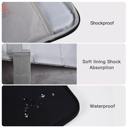 13 Inch Laptop Sleeve Bag Compatible with Apple 2026 MacBook Neo 13-inch Laptop with A18 Pro chip A3404, MacBook Neo 13 Protective Carrying Case with Handle Pocket - Black - color: Black, size: 13 Inch