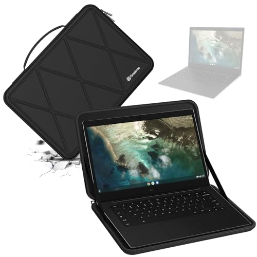 Smatree Hard EVA Protective Sleeve Case Compatible for 14 inch Samsung Galaxy Chromebook Go Laptop Notebook Bag (X8259) - color: X Series-Black, size: For 14 inch Samsung Galaxy Chromebook Go(X8259)