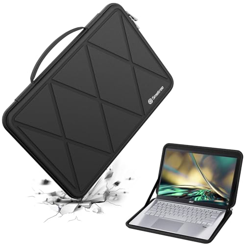 Smatree Hard EVA Protective Case for 14 inch Acer Swift 3 SF314-512-53L0 | Compatible for 14 inch Acer Swift 3 SF314-512-53L0, Waterproof Sleeve Bag (X8039) - color: X Series-Black, size: For 14 inch Acer Swift 3 SF314-512(X8039)