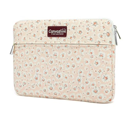 Pink Chrysanthemum Laptop Sleeve Case Bag with Pocket for MacBook Air 13 inch,iPad Pro 13 inch and 12.5 inch-13 inch Laptop - color: Pink Chrysanthemum, size: 12.5 inch-13.5 inch