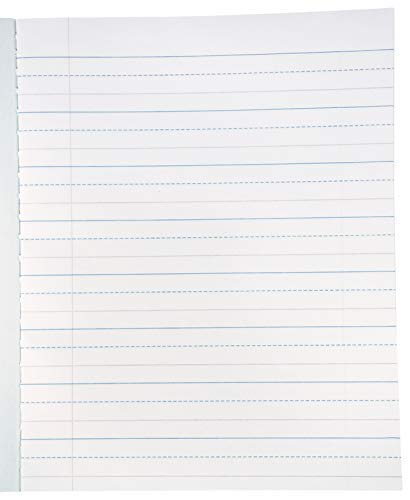 School Smart Skip-A-Line Ruled Composition Book, Grade 2, Blue, 48 Pages (Pack of 2) - size: 24 Sheets/48 Pages - Grade 2 (Pack of 2)