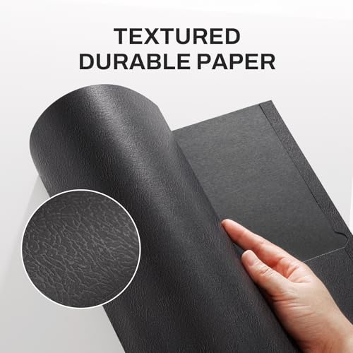 SUNEE 2 Pocket Folders with Prongs (25 Pack, Black), Paper Folders with 2 Pockets and 3 Prongs Fit Letter Size Paper, Folders with Prongs for School Office Home Business - color: Black