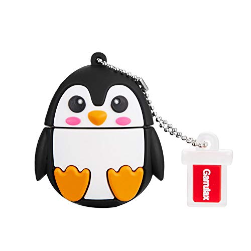 USB Flash Drive, 8GB / 16GB / 32GB USB2.0 Cute Animal USB Memory Stick Date Storage Pendrive Thumb Drives for Kids Children Collegue Student(64GB, Penguin) - color: Penguin, size: 64GB