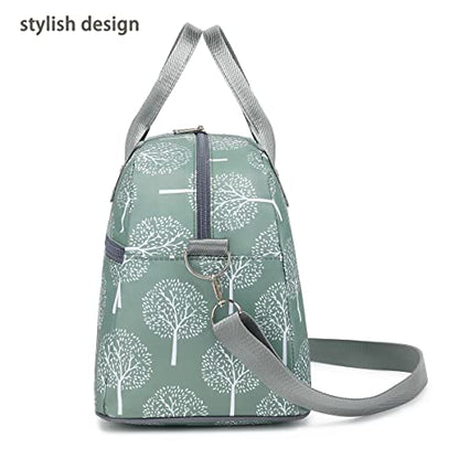 FlowFly Insulated Lunch Bag With Shoulder Strap for Women, Men, and Kids, Large and Reusable, Handle, Freezable Work and School Travel Tote and Meal Prep Organizer,Dandelion - color: Dandelion