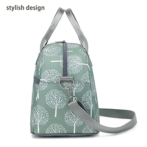 FlowFly Insulated Lunch Bag With Shoulder Strap for Women, Men, and Kids, Large and Reusable, Handle, Freezable Work and School Travel Tote and Meal Prep Organizer,Dandelion - color: Dandelion