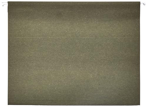 Amazon Basics Hanging File Folders with Adjustable Tabs, Sturdy Expandable Document Organizer, Letter Size 8.5x11 inch, Green, 25-Pack - color: Green, size: 25 Pack