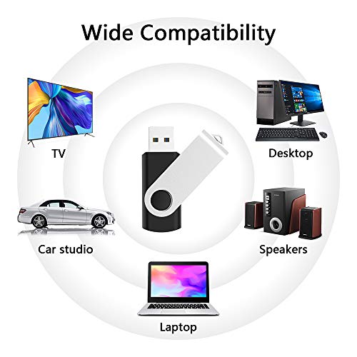 KEXIN 64GB USB Flash Drives 10 Pack - Thumb Drive USB Stick Jump Drive USB 2.0 - color: Colorful, size: 64G