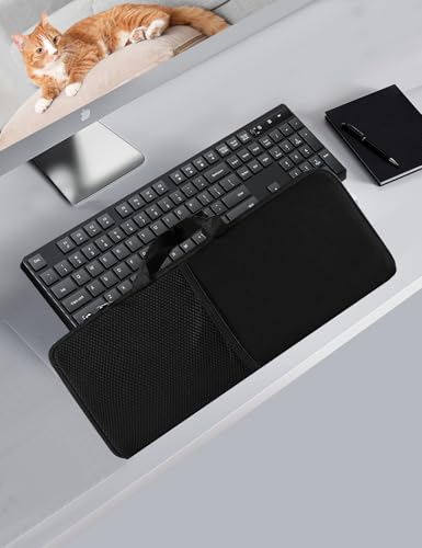 Portable Keyboard Bag Sleeve for Logitech MK345/MK850 Wireless Keyboards | Laptop Keyboard Sleeve for Lovaky 2.4G Ergonomic Performance Keyboard Mouse,Shockproof Dustproof Neoprene Case