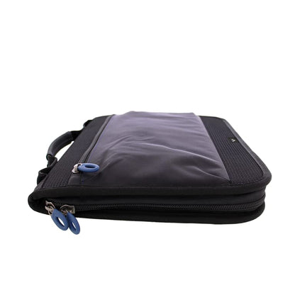 Brenthaven Tred Carry Folio Work-in Case Fits 11 inch Laptops, MacBook and Chromebooks - Durable, Lightweight, Slim and Secure Protection for College, School, Office, Business or Personal Use - Black