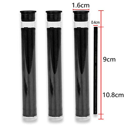 3 Pack Soft Medium Hard 4.0mm Charcoal Lead Refills Mechanical Pencil Lead Professional Artist Sketch Pencil Refills Automatic Graphite Pencil Lead Refills for Students Drawing Sketching Art Supplies - color: 3 Pack 4.00mm Lead Refills-Soft Medium Hard