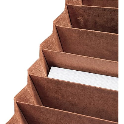 Smead TUFF Expanding File 21 Pockets, Alphabetic (A-Z), Flap and Cord Closure, Letter Size, Redrope (70318) - size: Letter Size, style: Alphabetic (A-Z)