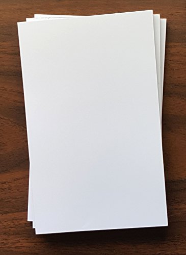 3 Pads - Blank Note Pad, 5" x 8", 50 Sheets, Heavyweight, Very Nice Paper - size: 3 Blank Note Pads