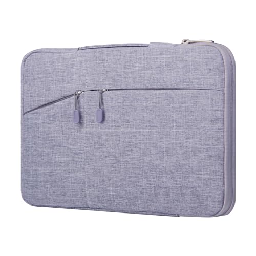 Megoo 12inch Laptop Sleeve Case with Handle Carrying Travel Case(Gray) | Fit for Microsoft Surface Pro 12", Pro 11/10/9/X/8 13", Pro 7/6/5/4 12.5" and Most 11"-13" Tablet Chromebook Computers - color: Gray, size: 11-12.5Inch