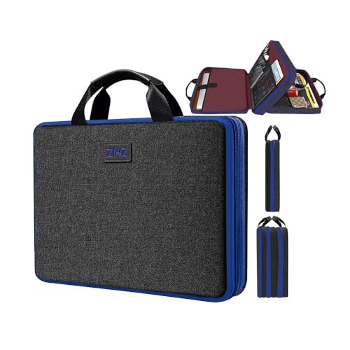 ZINZ Slim Expandable Laptop Case 15.6 Inch Sleeve Upgraded Protective Durable Recycled Carrying Case Compatible with MacBook 15" & 16" and Most 15" 15.6" 16" Notebook,B01K03 - color: B01k03, size: 15.6"
